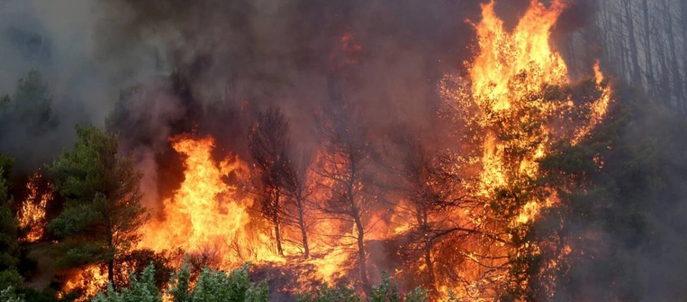 Φωτιές: Αυτές οι περιοχές αντιμετωπίζουν υψηλό κίνδυνο για σήμερα